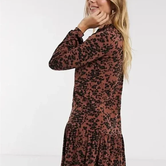 oasis brown dress Palm Springs Oasis Mini Dress Chocolate